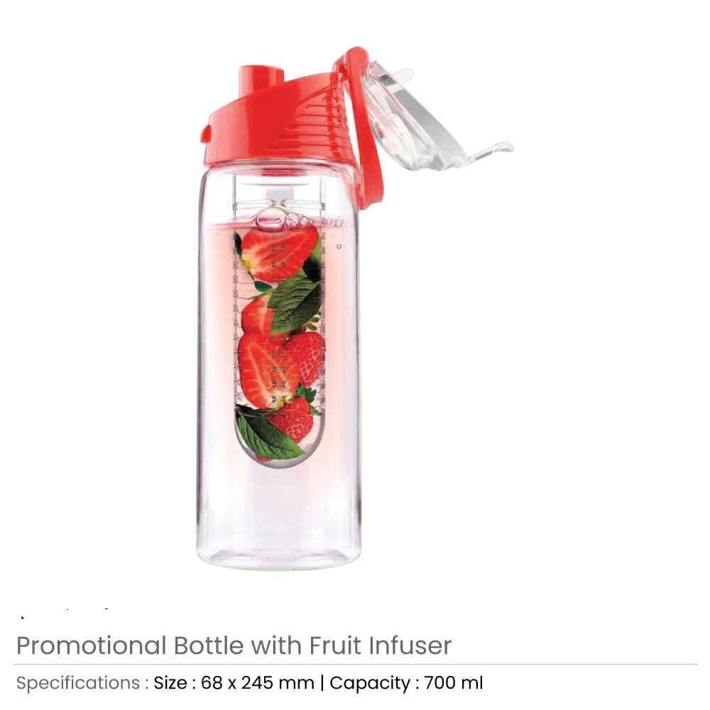 Water Bottle with Fruit Infuser - Image 2