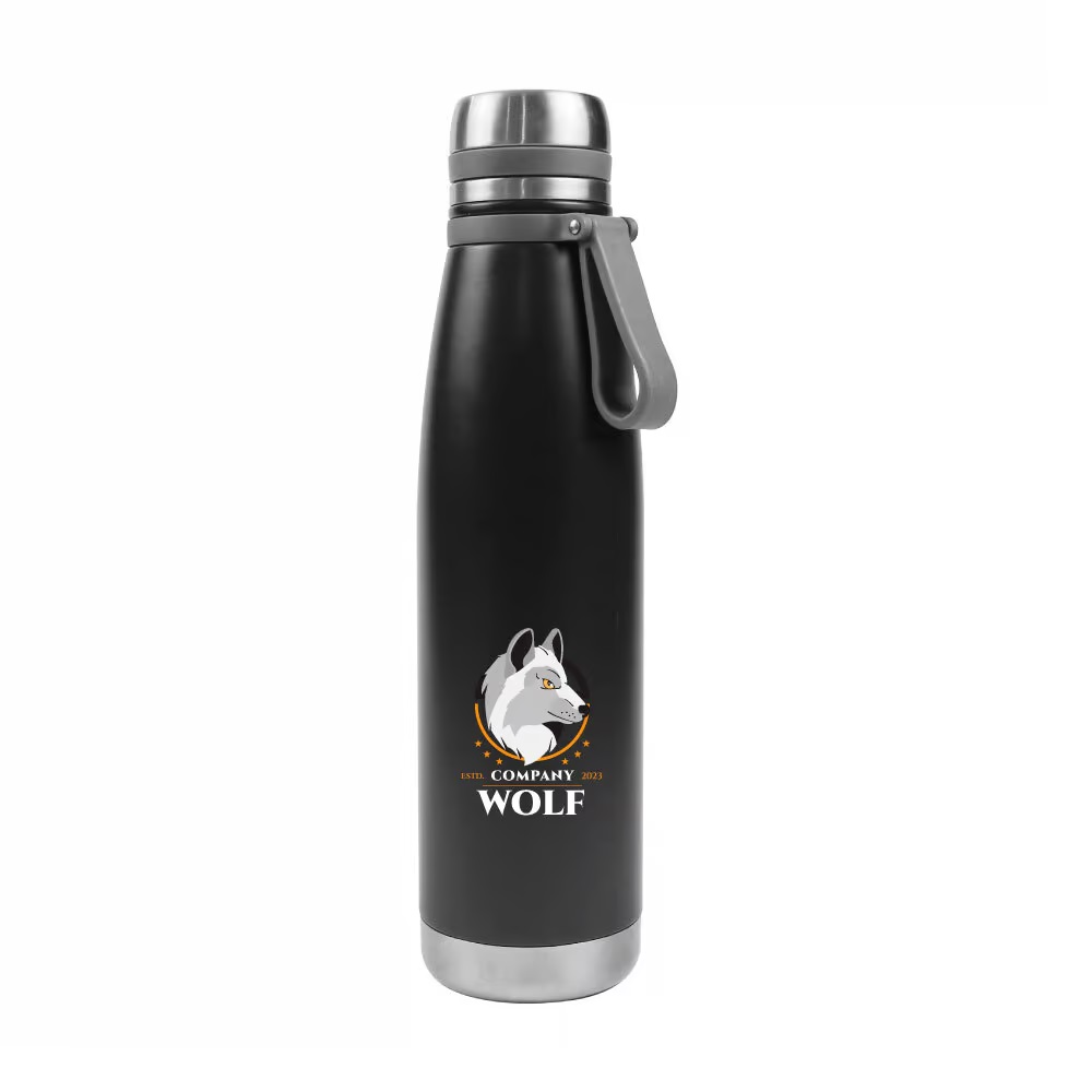 Double-Wall Vacuum Bottles 850ml in Stainless Steel - Image 3