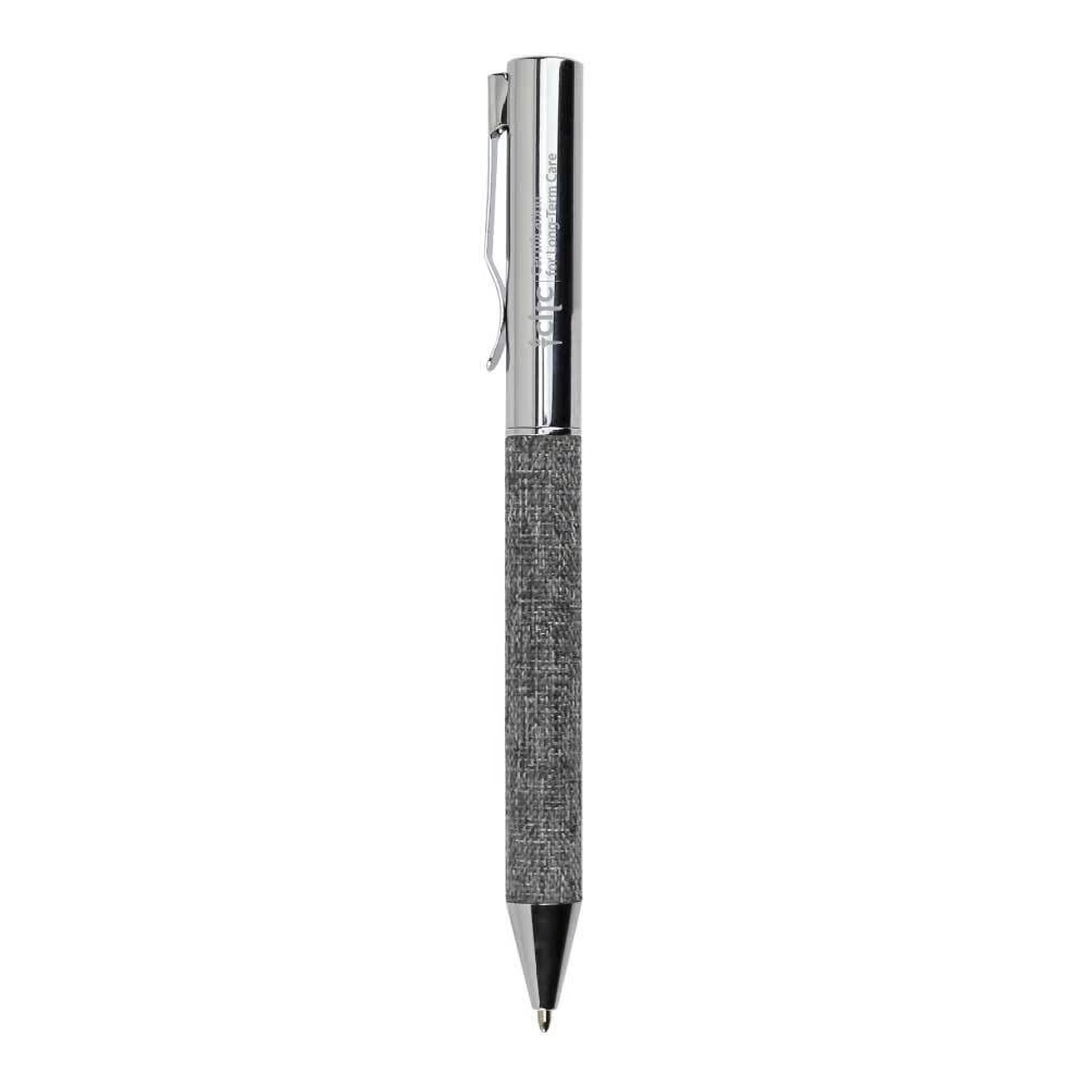RPET Metal Ball Pens, Twist Action Mechanism, Blue Ink - Image 2