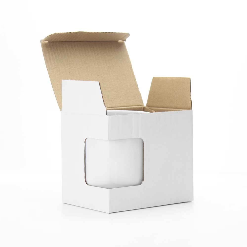 White Sublimation Ceramic Mugs with Box 11 oz - Image 3