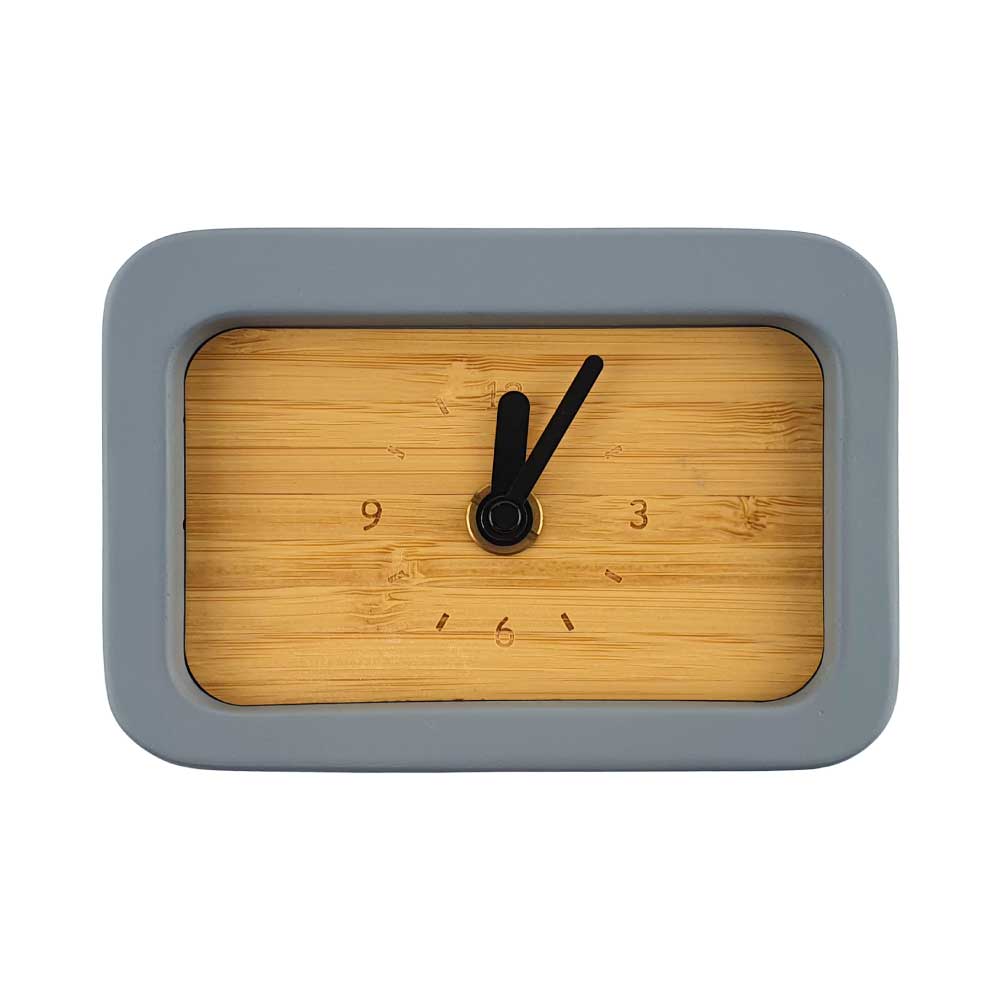 Eco-Friendly Wireless Charger with Clock 5W Output
