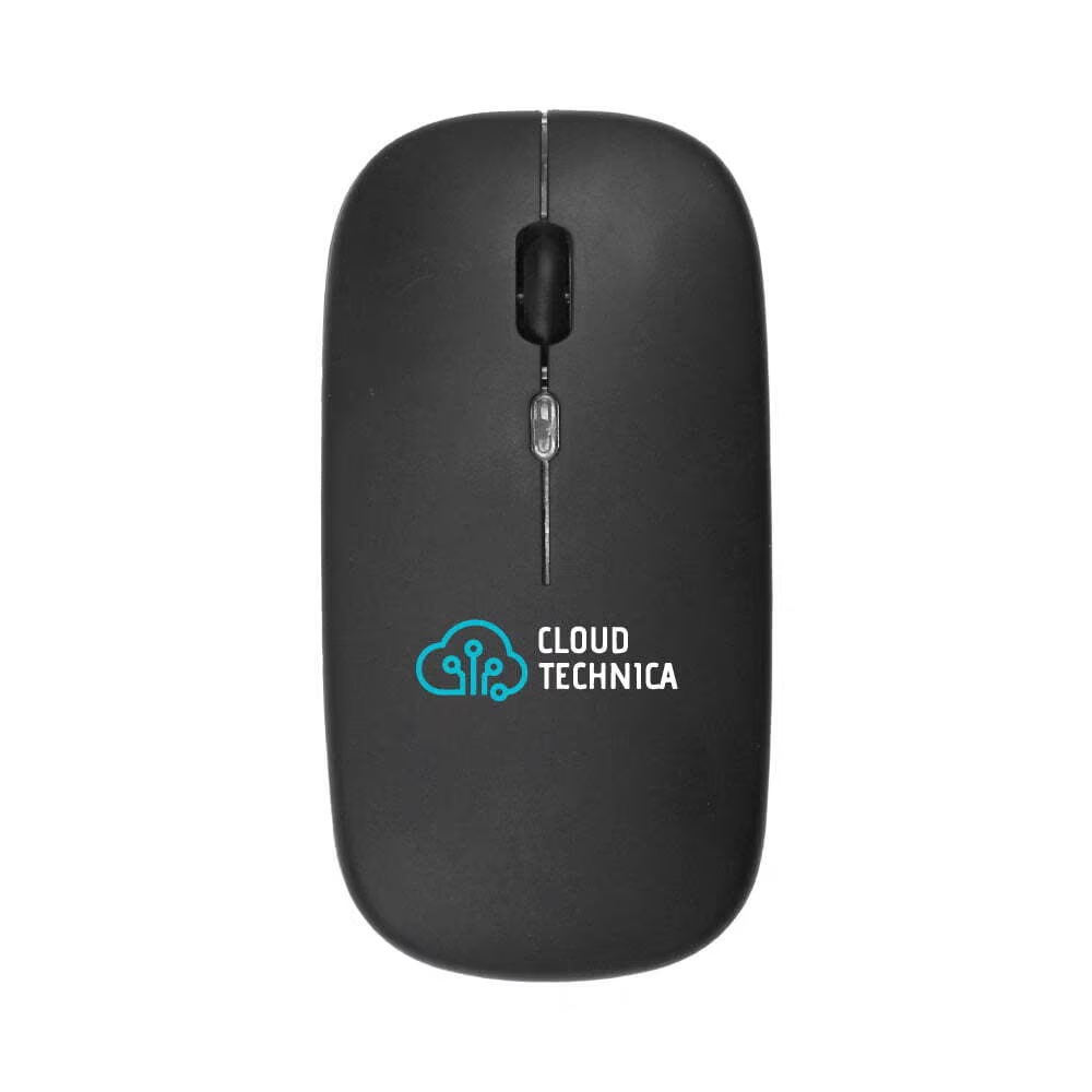 Wireless Slim LED Mouse, Rechargeable & Silent - Image 2