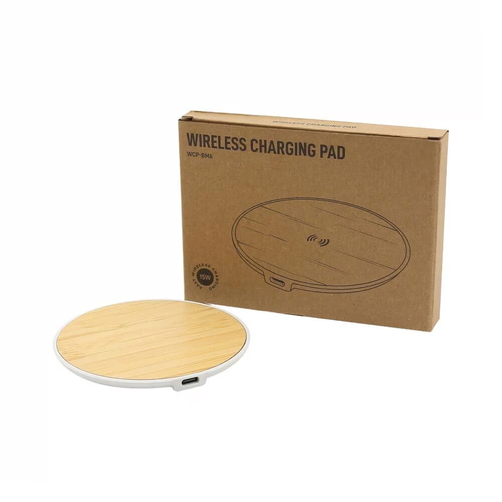 Bamboo Wireless Fast Charging Pads 15W Output - Image 5