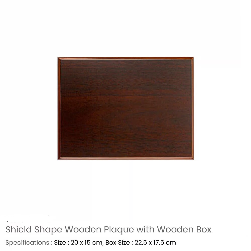 Wooden Plaques Horizontal with Box - Image 4