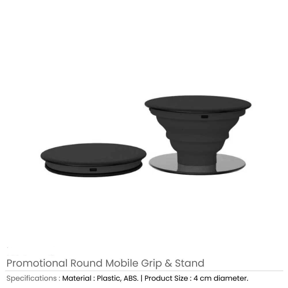 Round Mobile Grip and Stand - Image 3
