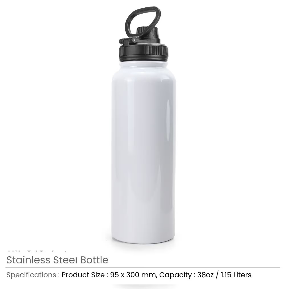 Double Wall Stainless Steel Bottles with Carry Handle - Image 4