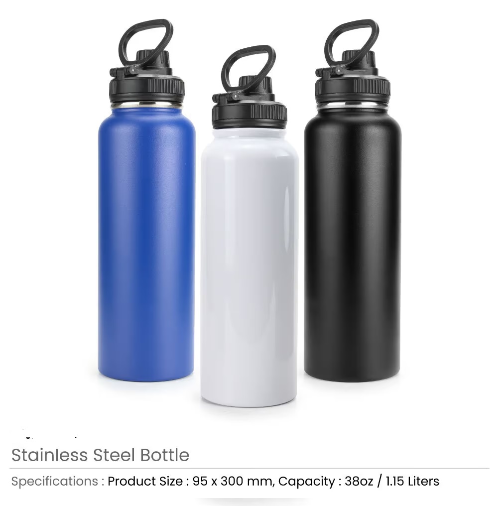 Double Wall Stainless Steel Bottles with Carry Handle