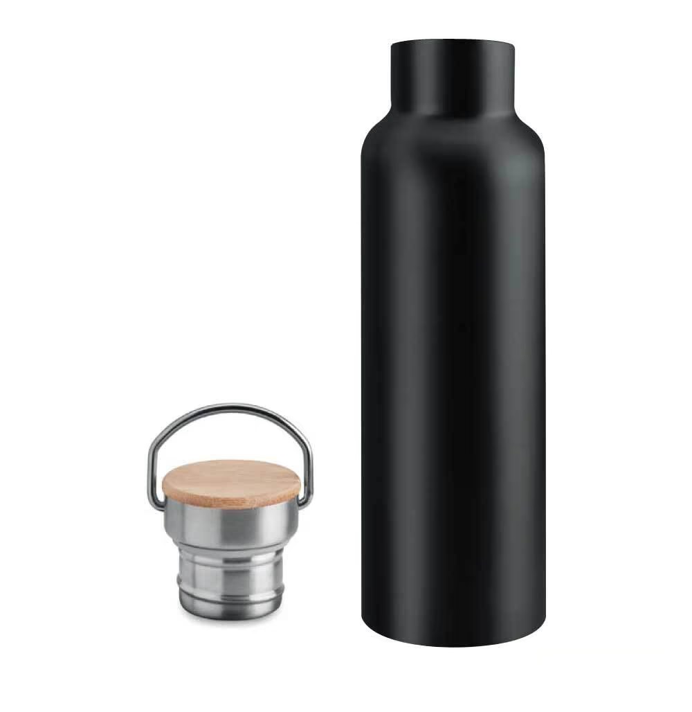Stainless Steel Bamboo Flask - Image 6