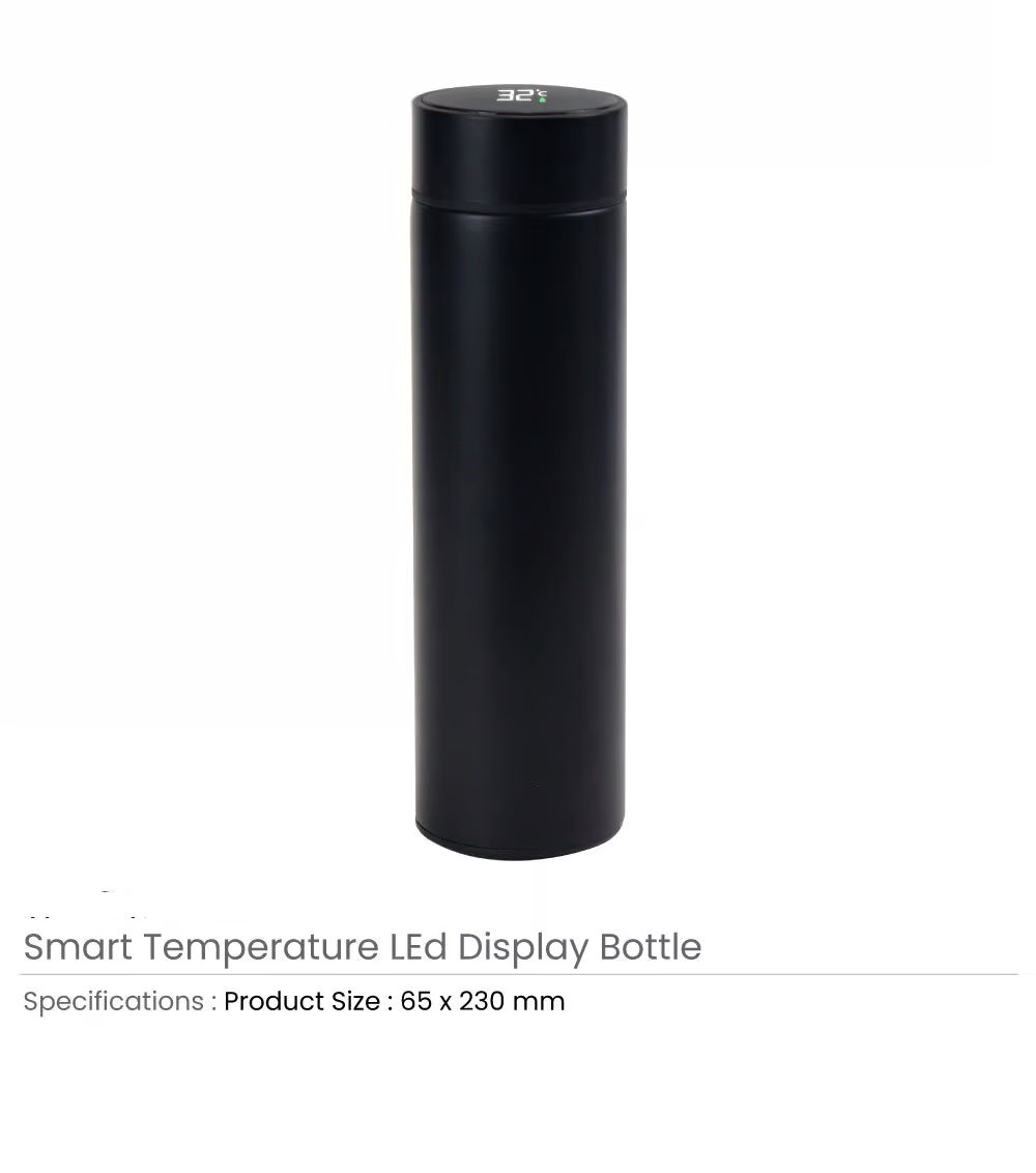 Double Wall Bottles with Temperature Display 500ml - Image 3