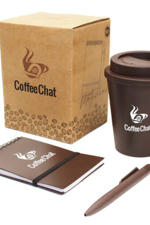 Coffee Gift Sets with Cup, Notepad, and Pen