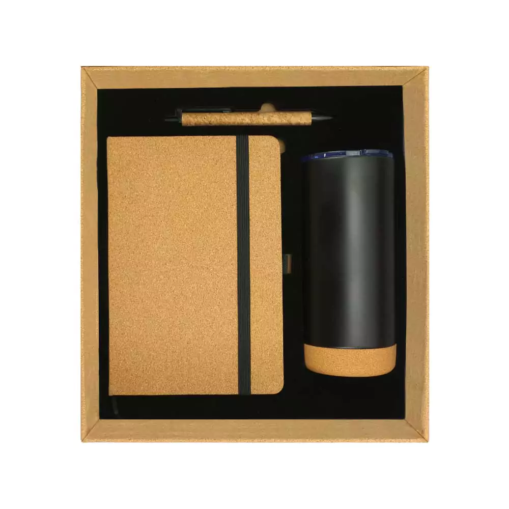 Cork Notebook Ball Pen and Tumbler Gift Sets 360-GS-021-P