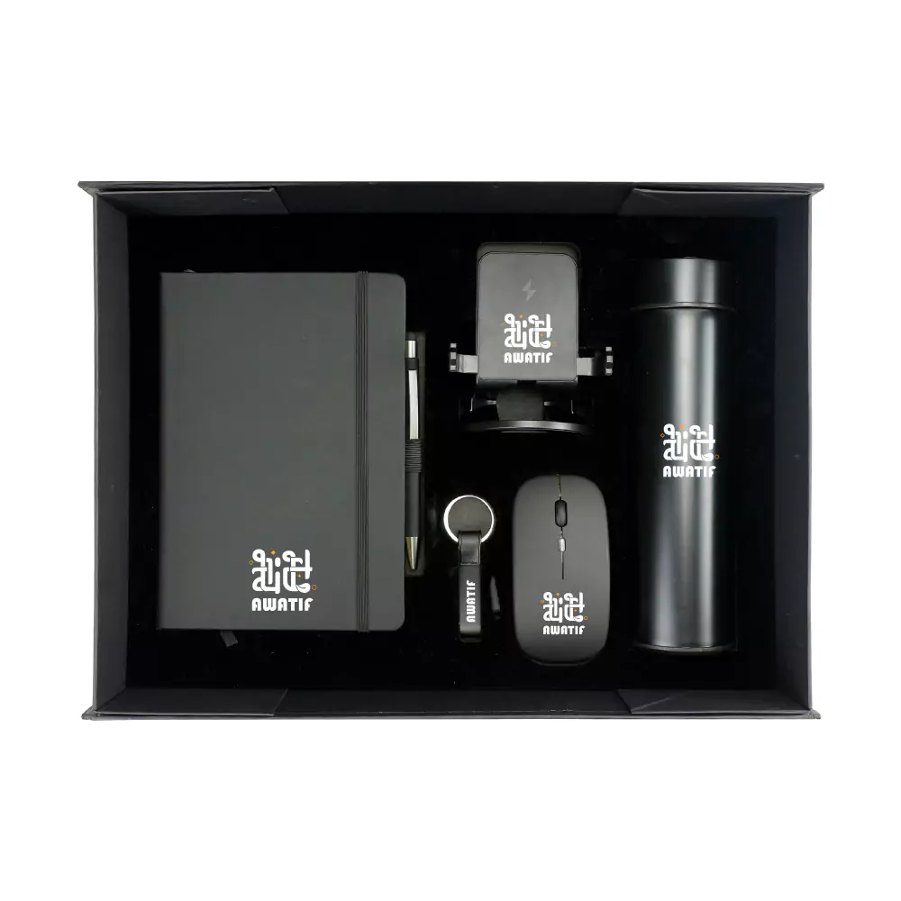 Office Gift Sets in a Black Cardboard Gift Box 360-GS-034-P - Image 2
