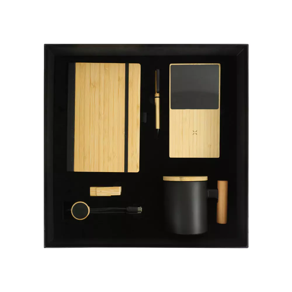 Promotional Gift Sets in a Black Cardboard Gift Box 360-GS-053-P