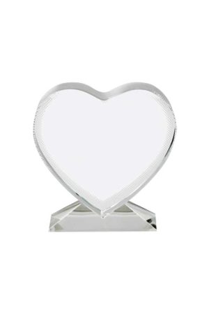 Heart Shaped Photo Crystals