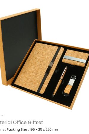 Office Gift Sets with Notebook, Pen, Card Holder, Keychain