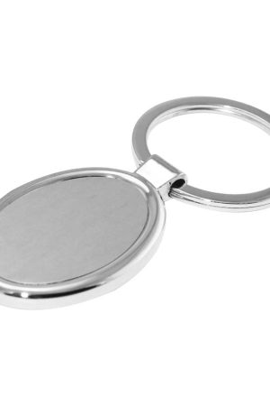 Oval Metal Keychains