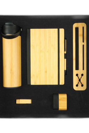 Promotional Gift Sets with Black Cardboard Gift Box
