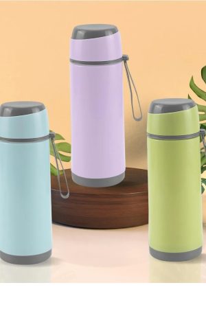 Sports Glass Bottles 500ml Twist off Lid and Carry Handle