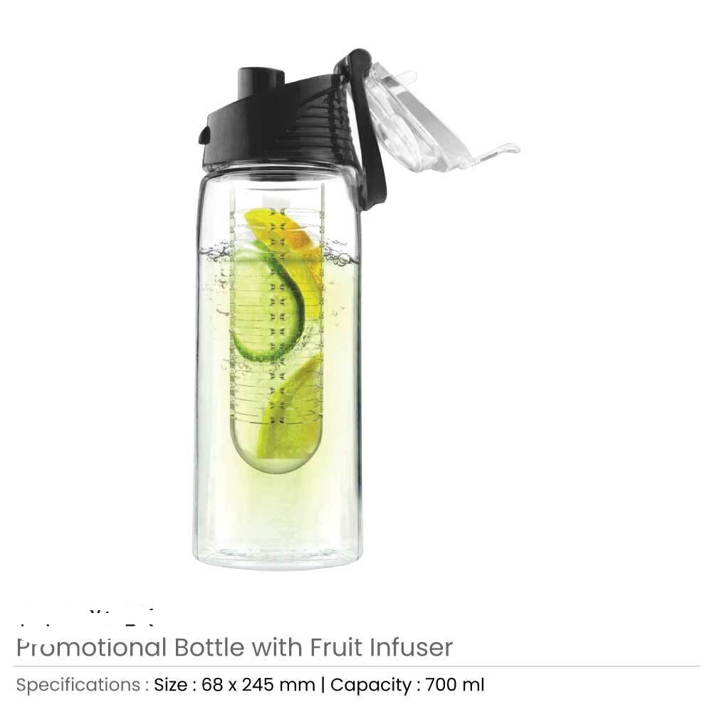 Water Bottle with Fruit Infuser - Image 5