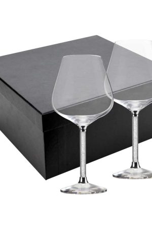 Wine Glass Gift Sets, 2 Pcs, 22 cm tall, with Gift Box