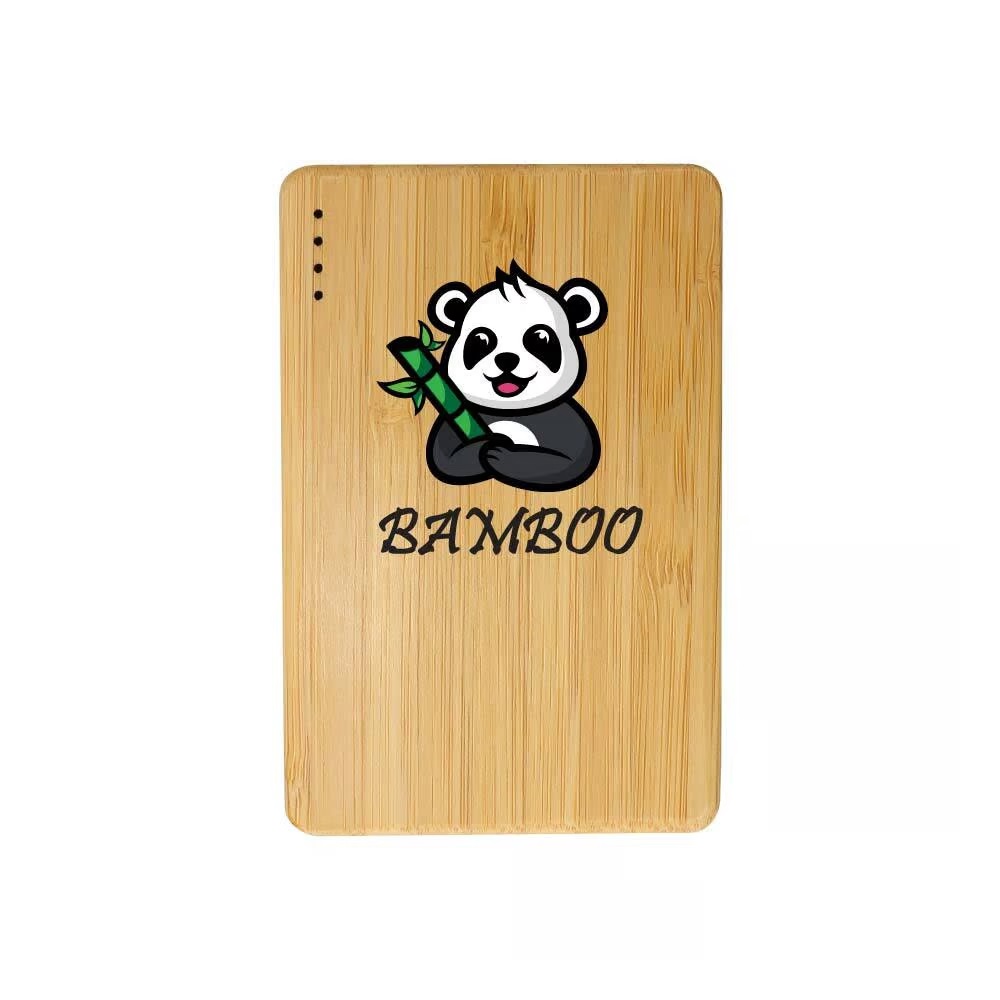 Bamboo Powerbank 5000 mAh Type C Input and Output - Image 3