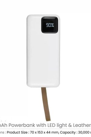 Fast Charging Powerbank 30,000 mAh with Flashlight