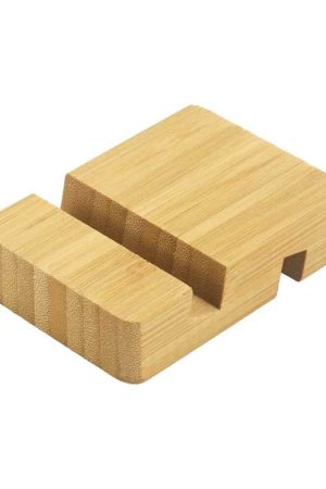 Bamboo Phone Stands with Two Different Slots