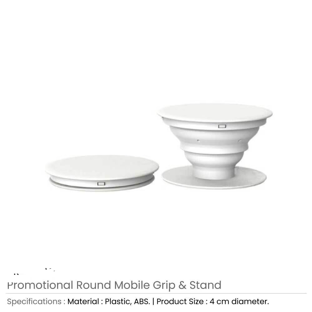 Round Mobile Grip and Stand - Image 2