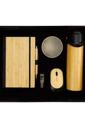 Eco-Friendly Gift Sets in a Black Cardboard Box 360-GS-036-P