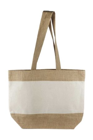 Laminated JUCO Beach Bags with Long Handles