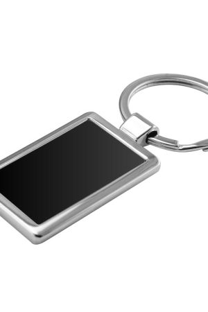 Rectangular Metal Keychains