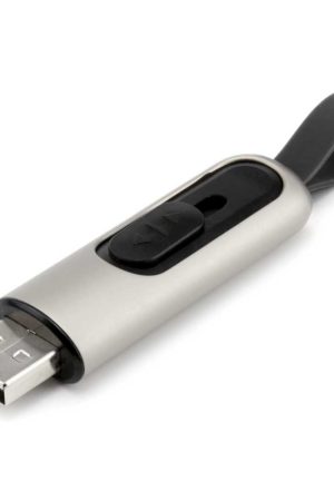 Slide Button USB 16GB with Strap