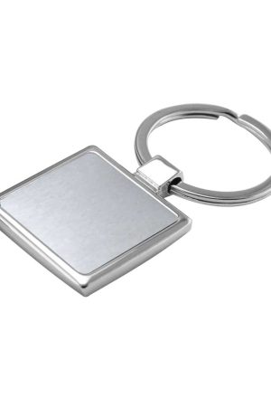 Square Metal Keychains