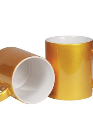 Gold Ceramic Mugs