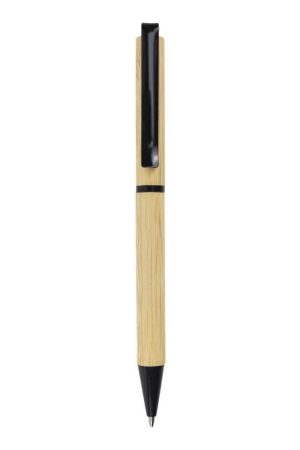 Bamboo Ball Pens, Twist Action, Blue Color Ink