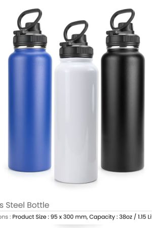 Double Wall Stainless Steel Bottles with Carry Handle