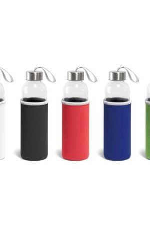 Promotional Glass Bottles with Sleeve 500 ml
