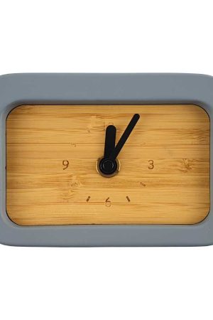 Eco-Friendly Wireless Charger with Clock 5W Output