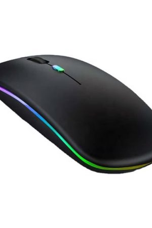 Wireless Slim LED Mouse, Rechargeable & Silent
