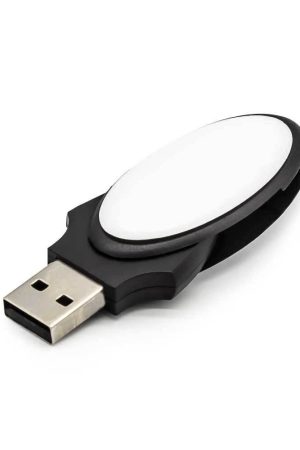Oval Swivel 4GB USB Flash Drives