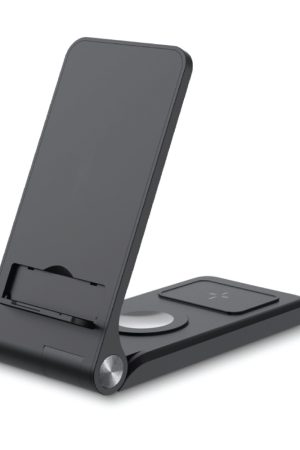 Foldable Wireless Charging Station 15W & Light-up Logo