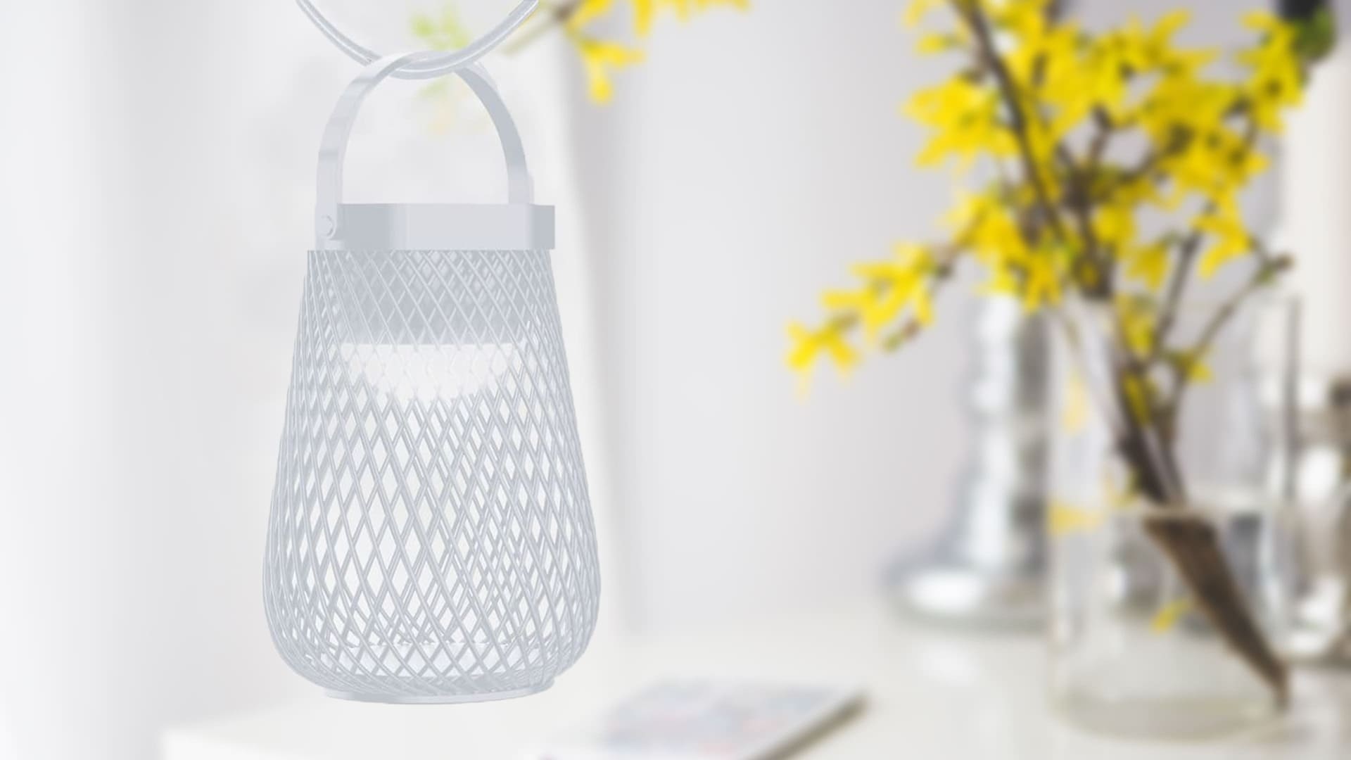 MERANO - @memorii Wireless Speaker Lantern - White - Image 6