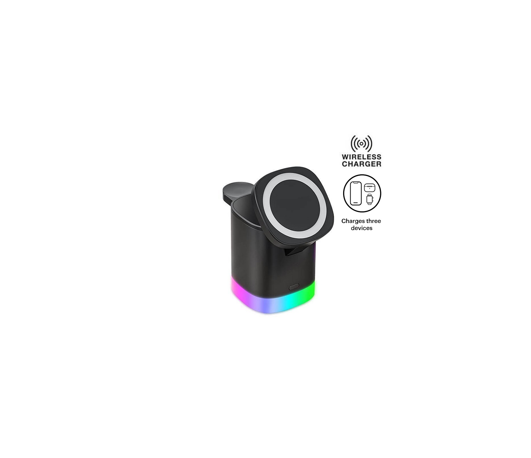 SIRAN - Giftology Mag 3-In-1 Compact Wireless Charger