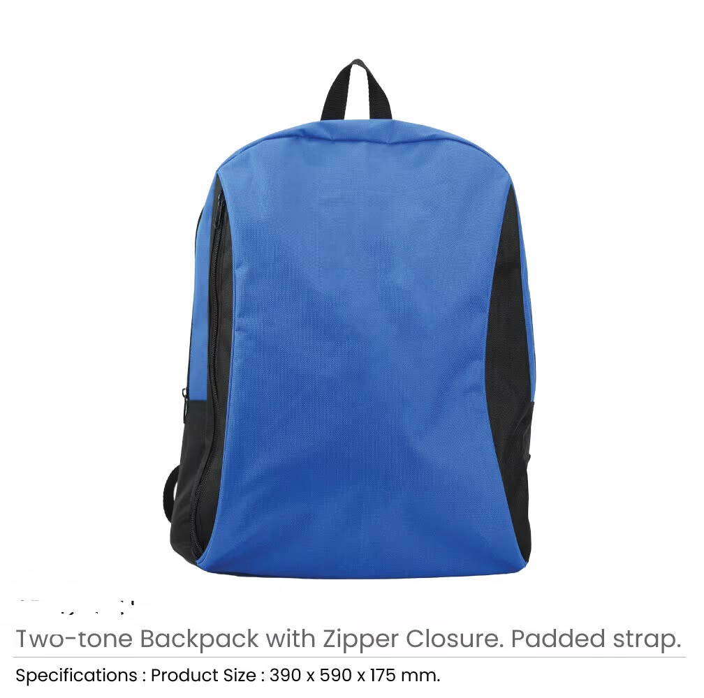 Two-toned Backpacks 600D Polyester Material - Image 5