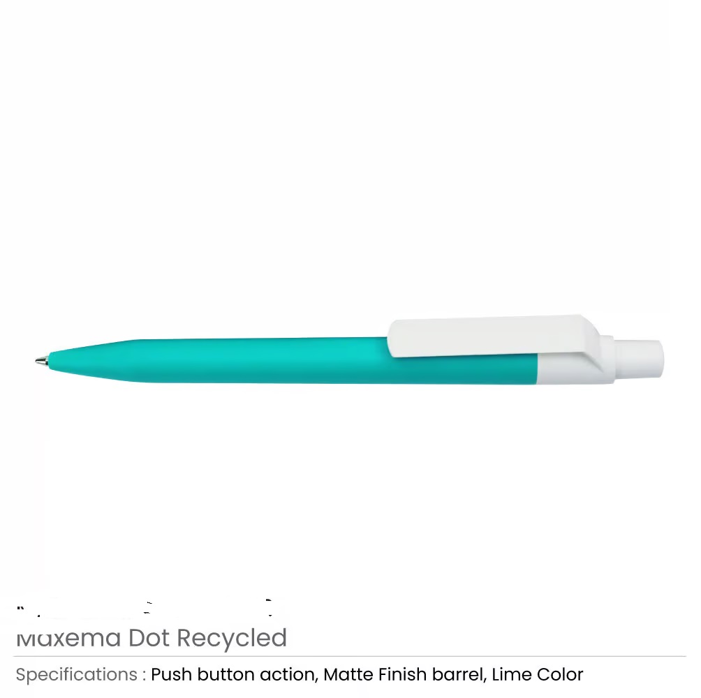 MATT Pens with White Clip - Image 5