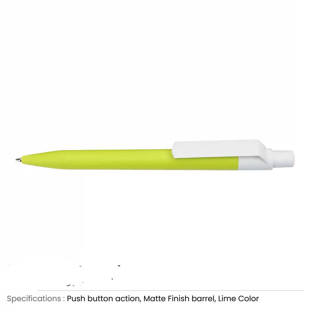 MATT Pens with White Clip - Image 2