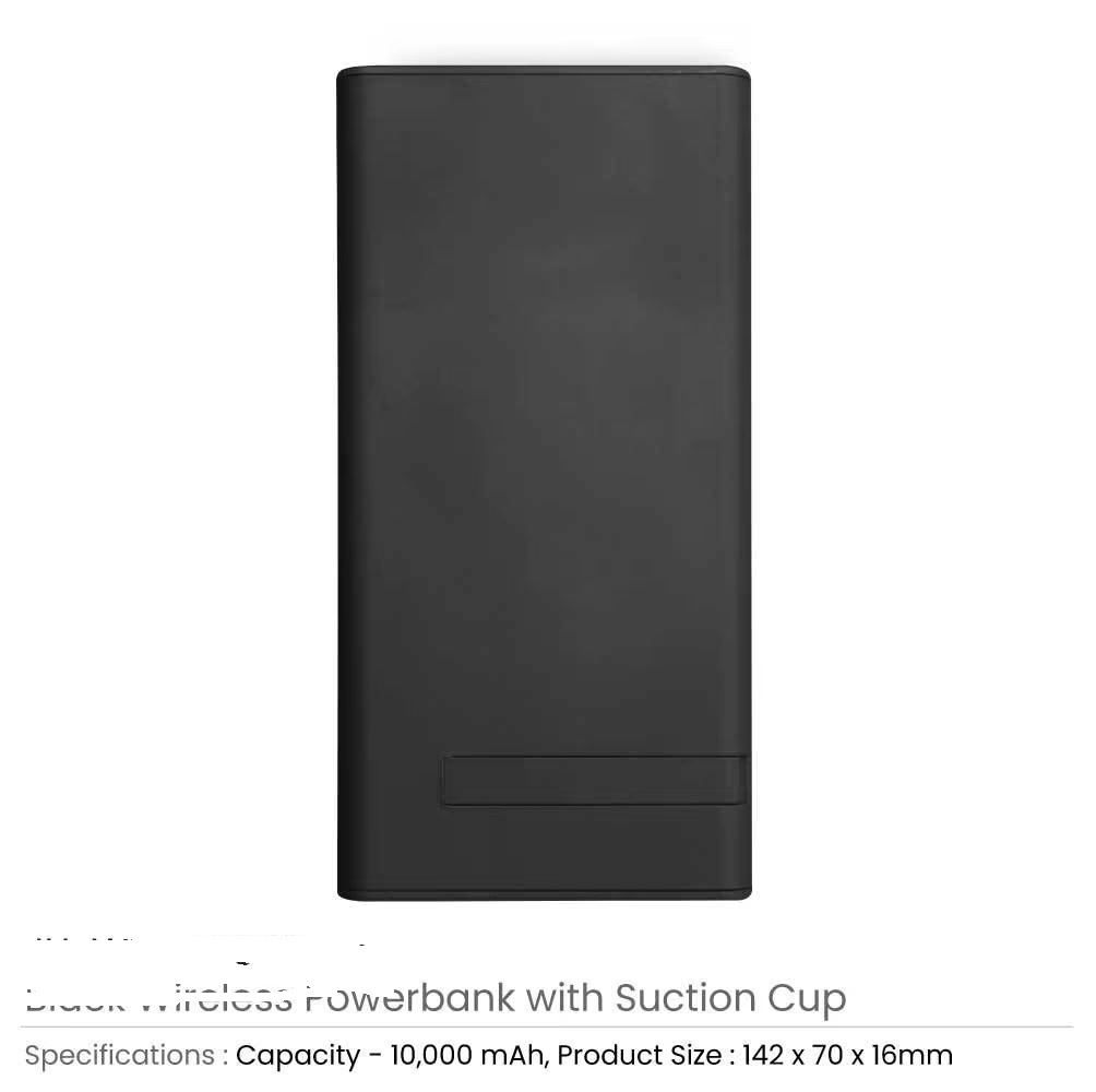 Wireless Power Bank 10000 mAh with Suction Cups - Image 3