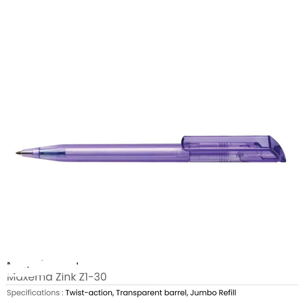 Maxema Zink Pens Transparent body - Image 3