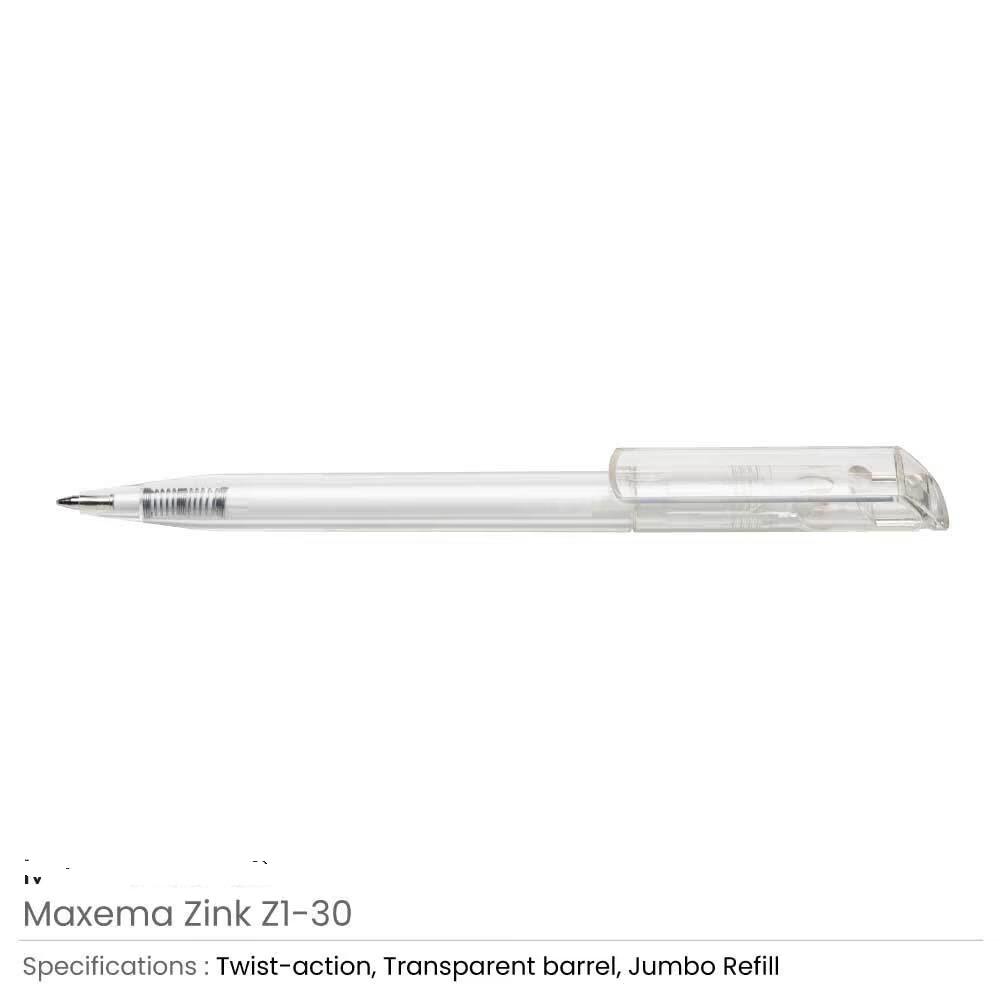 Maxema Zink Pens Transparent body - Image 6