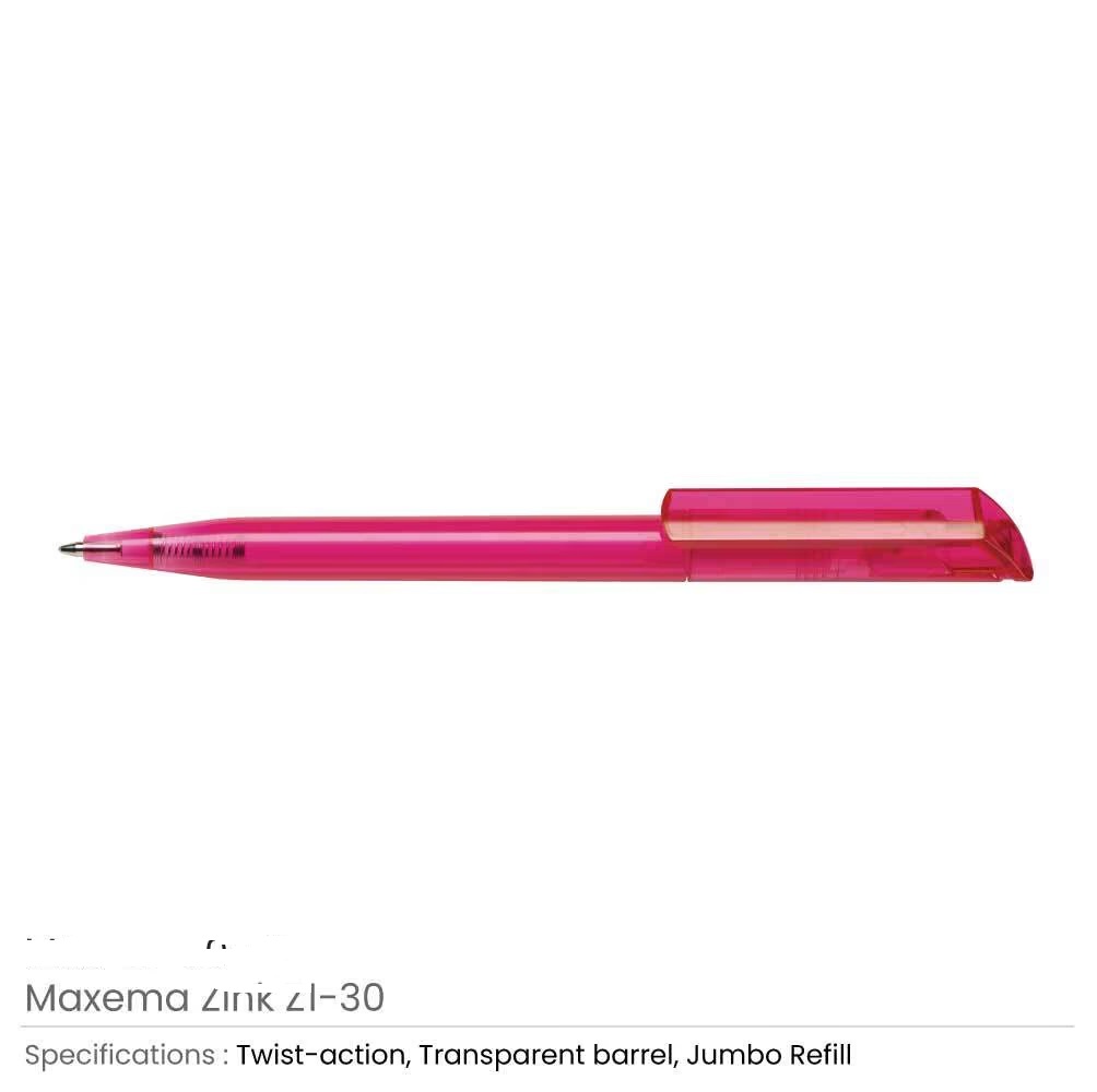 Maxema Zink Pens Transparent body - Image 7
